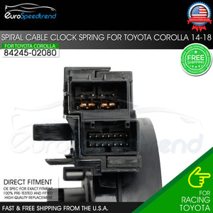 Spiral Cable Clock Spring for Toyota Corolla 2014 2015 2016 2017 2018 8924502080