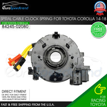 Load image into Gallery viewer, Spiral Cable Clock Spring for Toyota Corolla 2014 2015 2016 2017 2018 8924502080
