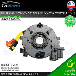 Spiral Cable Clock Spring for Toyota Corolla 2014 2015 2016 2017 2018 8924502080