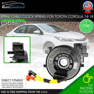 Spiral Cable Clock Spring for Toyota Corolla 2014 2015 2016 2017 2018 8924502080