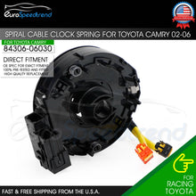 Load image into Gallery viewer, Spiral Cable Clock Spring Fit Toyota Camry 2002-2006 2.4L 3.0L 3.3L 84306-06030
