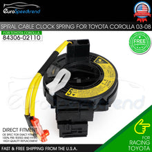 Load image into Gallery viewer, Spiral Cable Clock Spring Fit Toyota Corolla 2003 2004 2005 2006 2008 8430602110
