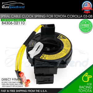 Spiral Cable Clock Spring Fit Toyota Corolla 2003 2004 2005 2006 2008 8430602110