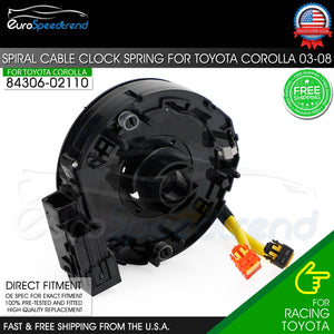 Spiral Cable Clock Spring Fit Toyota Corolla 2003 2004 2005 2006 2008 8430602110