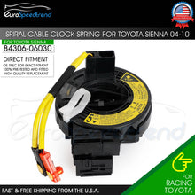 Load image into Gallery viewer, Spiral Cable Clock Spring Fit Toyota Sienna 2004-2010 V6 3.3L 3.5L 84306-06030
