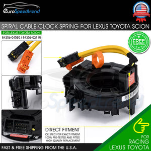 Spiral Cable Clock Spring Fit Toyota Highlander Tundra Tacoma RAV4 CAMRY LEXUS