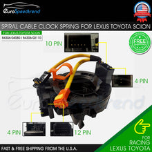 Load image into Gallery viewer, Clock Spring fit Toyota Tundra Sequoia 08-12 Matrix 09-13 Scion TC 8430604080
