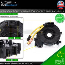 Load image into Gallery viewer, 84306-09020 Spiral Cable Clock Spring for Toyota Camry 2012-2018 2.5L 3.5L
