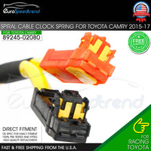 Load image into Gallery viewer, Clock Spring For Toyota Camry 2015-2017 OE# 89245-02080 P09 02220 2.5 &amp; 3.5L
