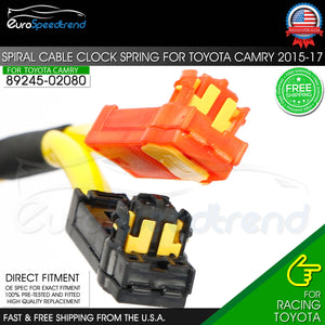 Clock Spring For Toyota Camry 2015-2017 OE# 89245-02080 P09 02220 2.5 & 3.5L