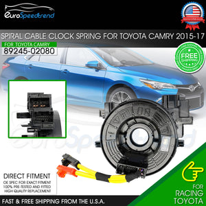 Clock Spring For Toyota Camry 2015-2017 OE# 89245-02080 P09 02220 2.5 & 3.5L