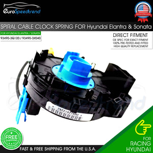 Clock Spring Fit Hyundai Sonata 2009-2015 Elantra 2011-2013 2.0L 2.4L Kia Rio