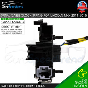 Spiral Cable Clock Spring Fit Lincoln MKX 2011-2015 MKT 2013-2017 MKS 2013-2014