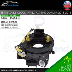 Spiral Cable Clock Spring Fit Lincoln MKX 2011-2015 MKT 2013-2017 MKS 2013-2014