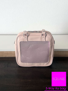 Versatile Ita Bag Square 3-Way ITA Crossbody Bag - Customizable Stylish Unique