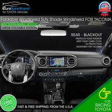 Load image into Gallery viewer, Front Windshield Sun Shade For Toyota Tacoma UV Foldable Visor Cover 4Runner Car
